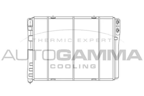 Radiator, engine cooling (103069)