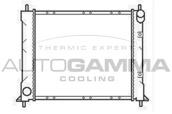 Radiator, engine cooling (104701)