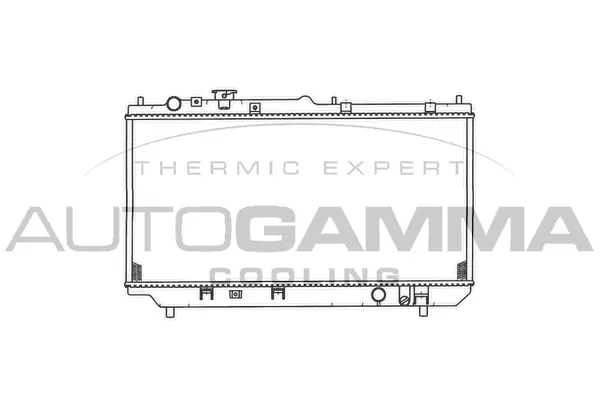 Radiator, engine cooling (103264)