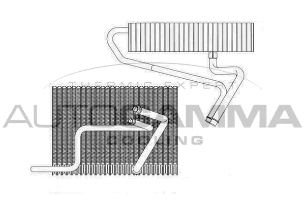 Evaporator, air conditioning (112055)