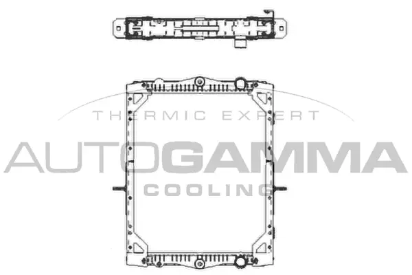 Radiator, engine cooling (405488)