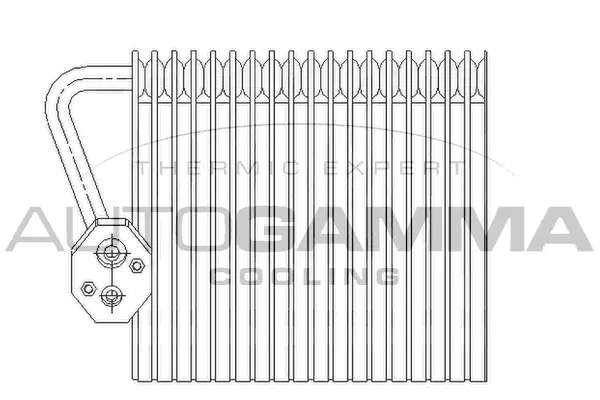 Evaporator, air conditioning (112060)