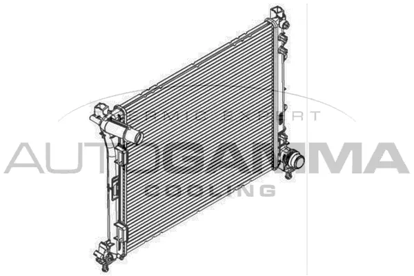 Radiator, engine cooling (107087)