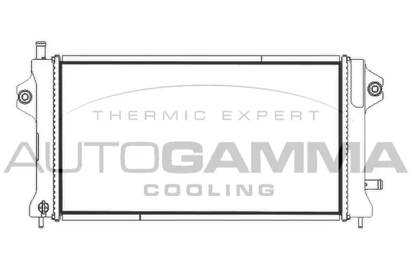 Radiator, engine cooling (107846)