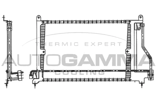 Condenser, air conditioning (101716)