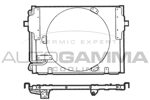 Condenser, air conditioning (101566)