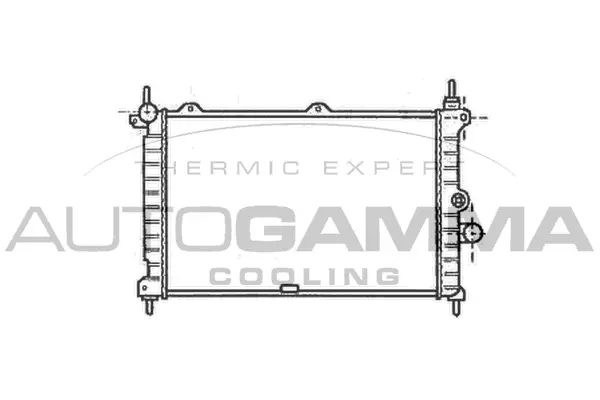 Radiator, engine cooling (103000)