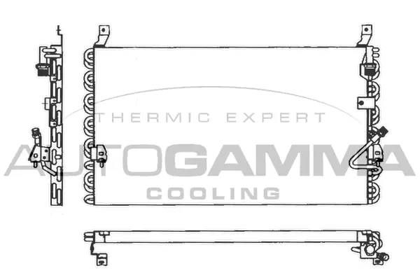 Condenser, air conditioning (101724)
