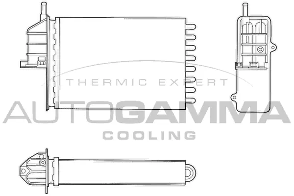 Heat Exchanger, interior heating (103189)