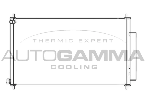 Condenser, air conditioning (105961)