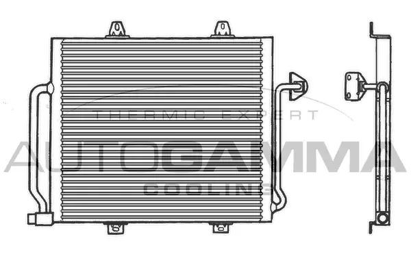 Condenser, air conditioning (101791)