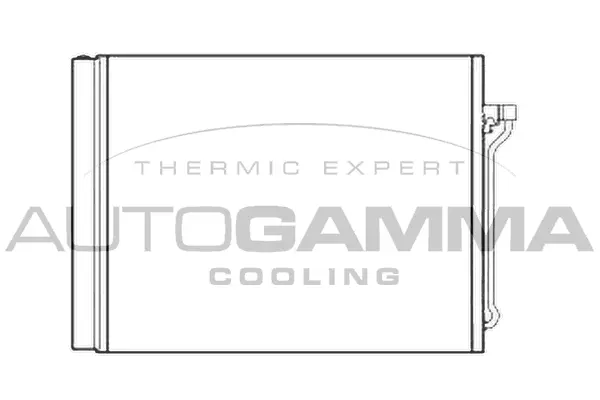 Condenser, air conditioning (105861)