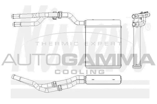 Heat Exchanger, interior heating (107998)