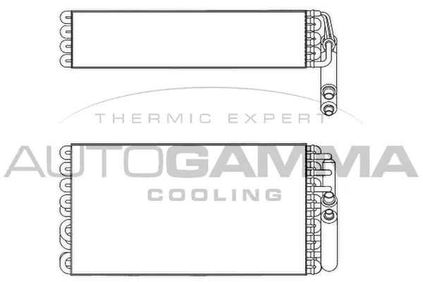 Evaporator, air conditioning (112162)