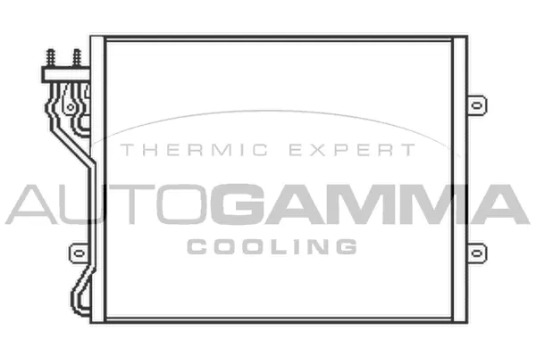 Condenser, air conditioning (104905)