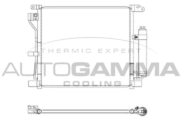 Condenser, air conditioning (107276)