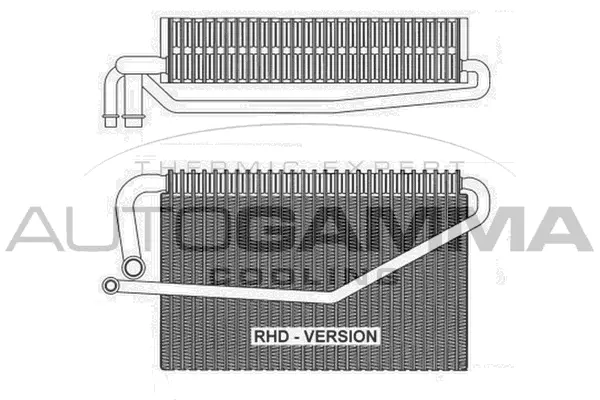 Evaporator, air conditioning (112165)