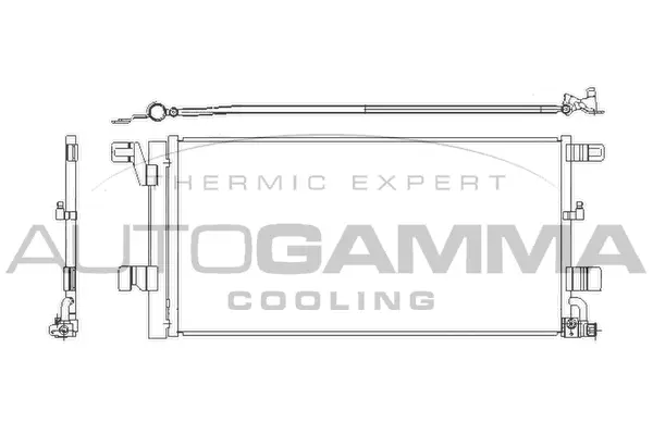 Condenser, air conditioning (107993)