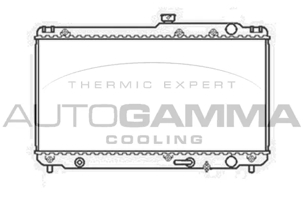 Radiator, engine cooling (104670)