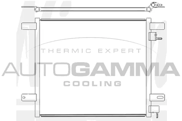 Condenser, air conditioning (107654)