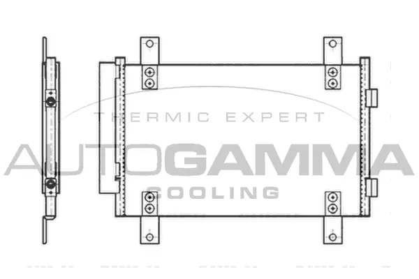 Condenser, air conditioning (104482)
