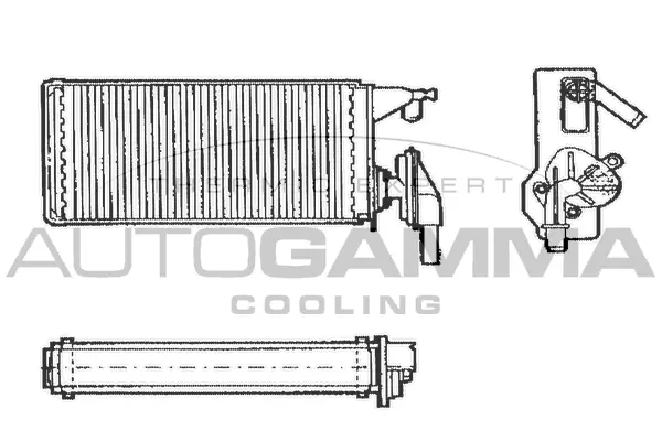 Heat Exchanger, interior heating (303348)