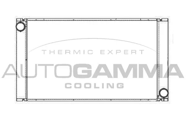 Radiator, engine cooling (105530)