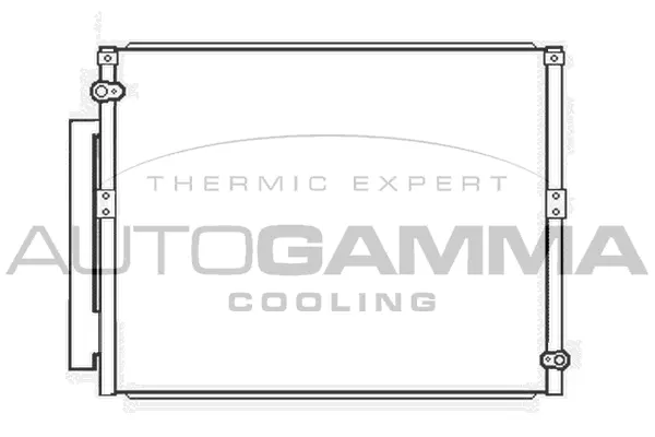 Condenser, air conditioning (105553)