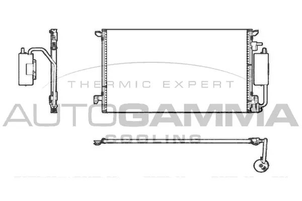 Condenser, air conditioning (104103)