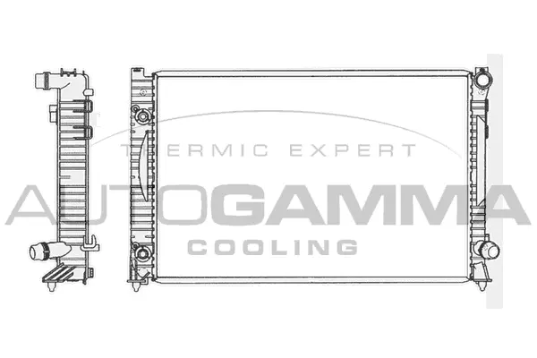 Radiator, engine cooling (103880)
