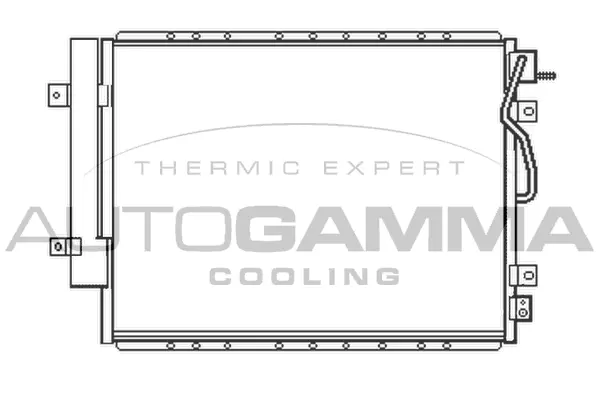 Condenser, air conditioning (105458)