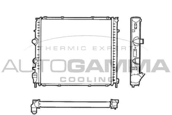 Radiator, engine cooling (101246)