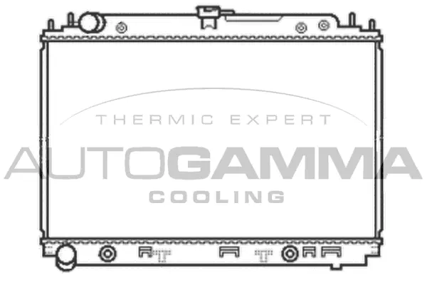 Radiator, engine cooling (105053)