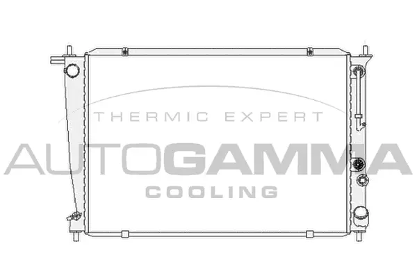 Radiator, engine cooling (104072)