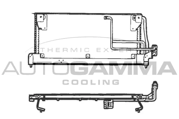 Condenser, air conditioning (101709)