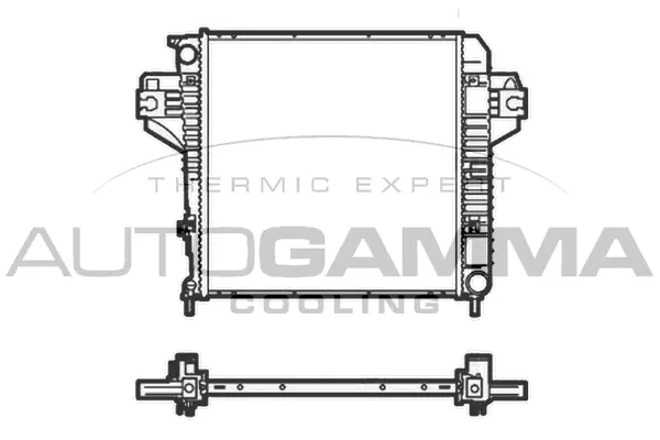 Radiator, engine cooling (105487)