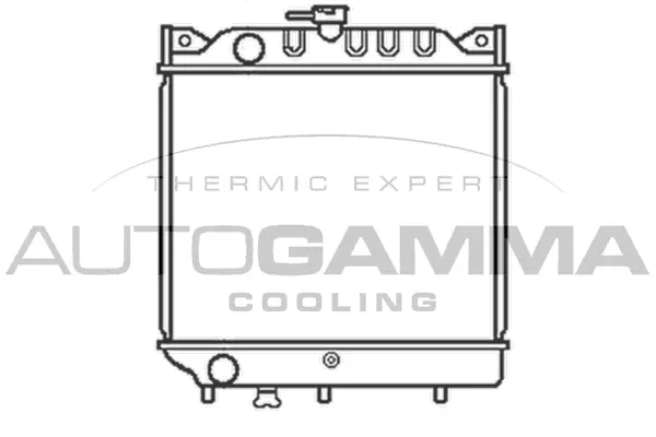 Radiator, engine cooling (102332)
