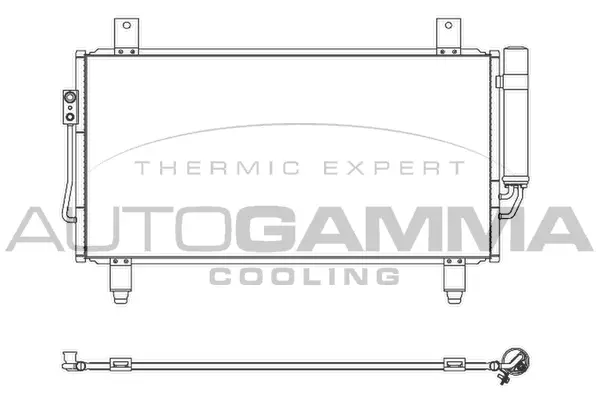 Condenser, air conditioning (107360)