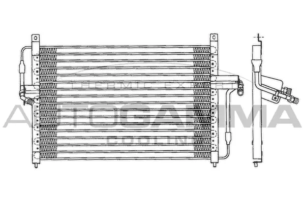 Condenser, air conditioning (101713)