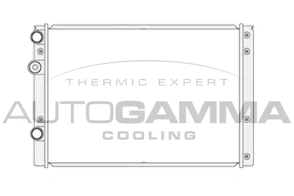 Radiator, engine cooling (105200)