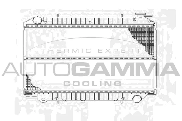 Radiator, engine cooling (102204)
