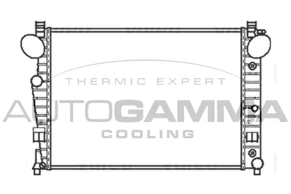 Radiator, engine cooling (102167)