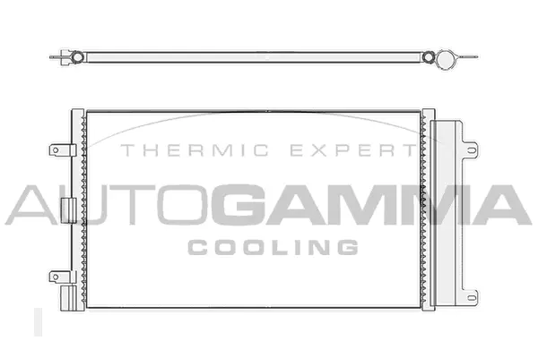 Condenser, air conditioning (104777)