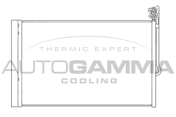 Condenser, air conditioning (105975)