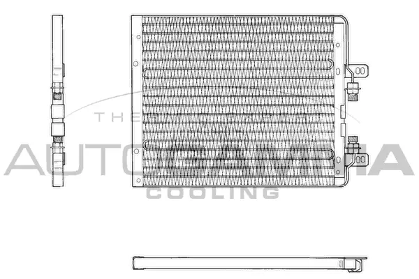 Condenser, air conditioning (101827)