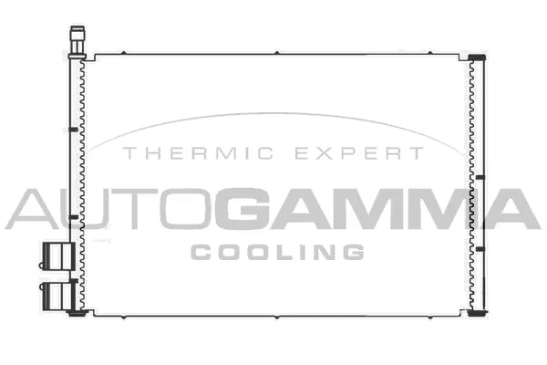 Condenser, air conditioning (105555)