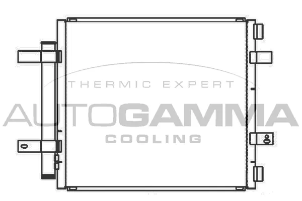 Condenser, air conditioning (107185)