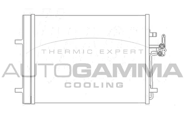 Condenser, air conditioning (105358)