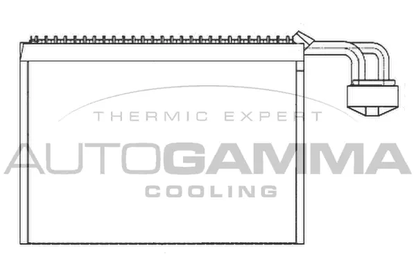 Evaporator, air conditioning (112082)