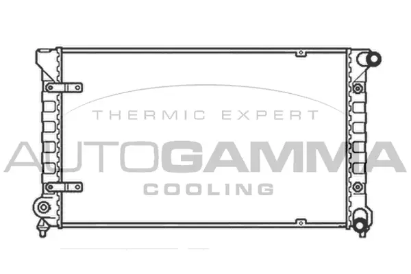 Radiator, engine cooling (102969)